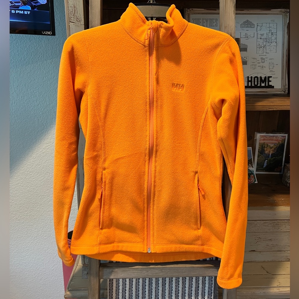 Helly Hansen women’s full zip polartec fleece jacket size small
